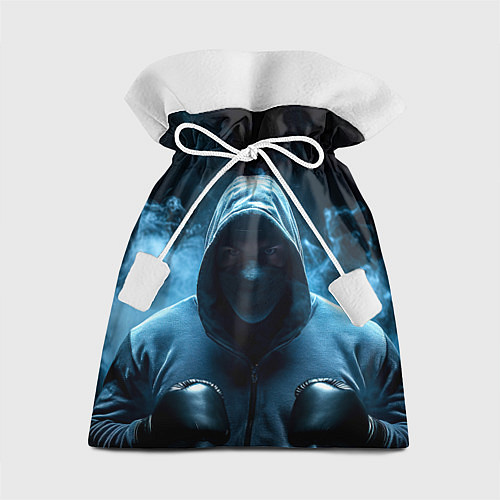 Подарочный мешок Боксер в дыму / 3D-принт – фото 1