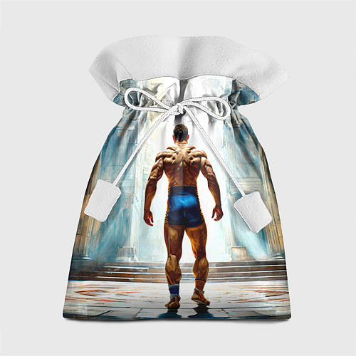 Подарочный мешок Греко-римский борец / 3D-принт – фото 1