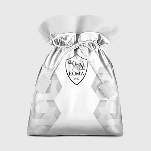 Подарочный мешок Roma white poly / 3D-принт – фото 1
