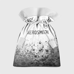 Мешок для подарков Aerosmith - white gradient посередине, цвет: 3D-принт