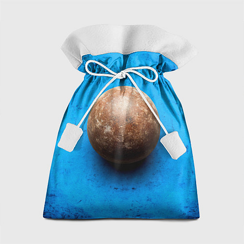 Подарочный мешок Ядро для талкания на синем / 3D-принт – фото 1