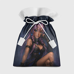 Мешок для подарков Ситлали со звездами - Genshin Impact, цвет: 3D-принт