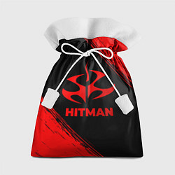 Подарочный мешок Hitman - red gradient