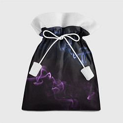 Мешок для подарков Color black blue pink, цвет: 3D-принт