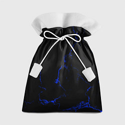 Мешок для подарков Color black blue, цвет: 3D-принт