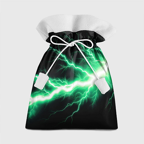 Подарочный мешок Lightning green / 3D-принт – фото 1