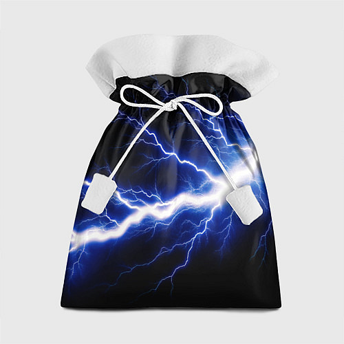 Подарочный мешок Lightning blue / 3D-принт – фото 1