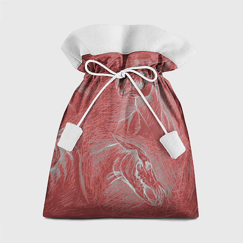 Подарочный мешок Черепа лошадей - эскиз / 3D-принт – фото 1