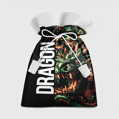 Подарочный мешок Татуировка дракона ирезуми / 3D-принт – фото 1