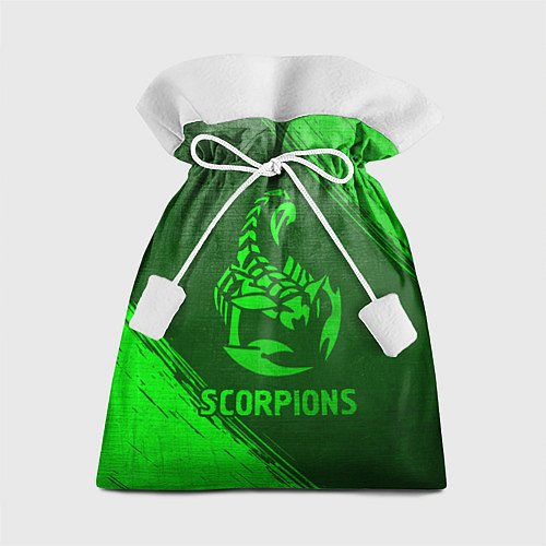 Подарочный мешок Scorpions - green gradient / 3D-принт – фото 1