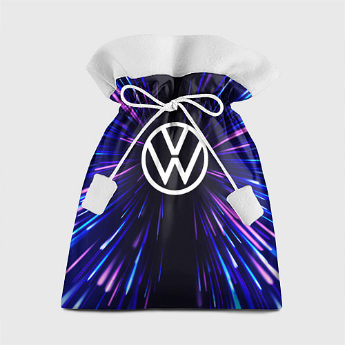 Подарочный мешок Volkswagen neon energy / 3D-принт – фото 1