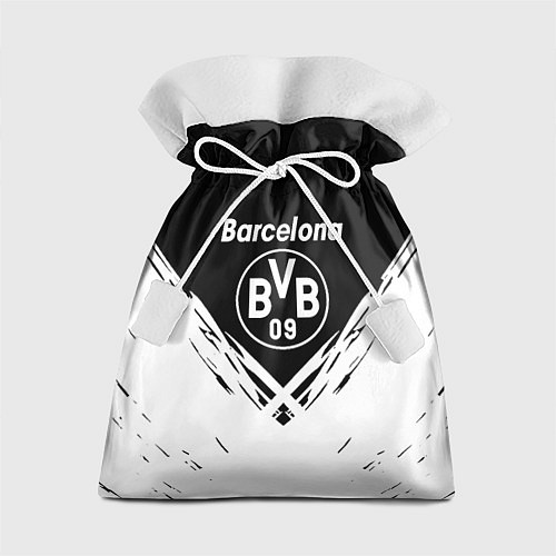 Подарочный мешок Barcelona x borussia краски / 3D-принт – фото 1