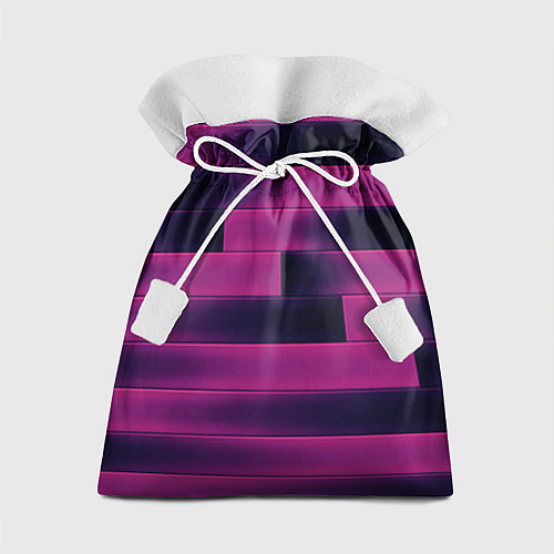 Подарочный мешок Color pink square / 3D-принт – фото 1