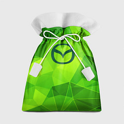 Мешок для подарков Mazda green poly, цвет: 3D-принт