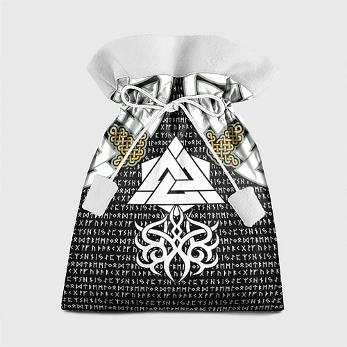 Подарочный мешок Узор рун и символов / 3D-принт – фото 1