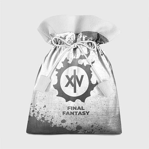 Подарочный мешок Final Fantasy - white gradient / 3D-принт – фото 1