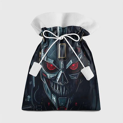 Подарочный мешок Робот с красными глазами / 3D-принт – фото 1