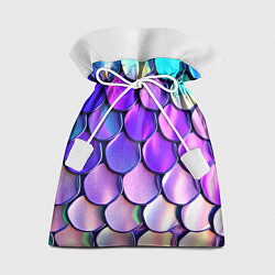 Подарочный мешок Мазки краски с градиентом