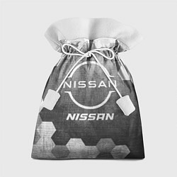 Подарочный мешок Nissan - grey gradient