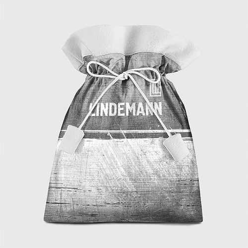 Подарочный мешок Lindemann - grey gradient посередине / 3D-принт – фото 1