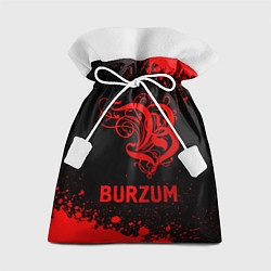 Мешок для подарков Burzum - red gradient, цвет: 3D-принт