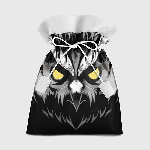 Подарочный мешок Взгляд филина / 3D-принт – фото 1