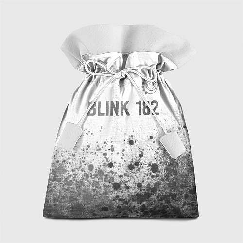 Подарочный мешок Blink 182 - white gradient посередине / 3D-принт – фото 1