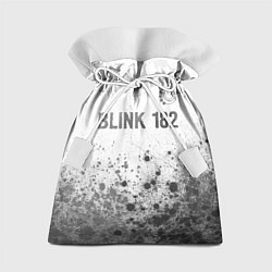 Мешок для подарков Blink 182 - white gradient посередине, цвет: 3D-принт