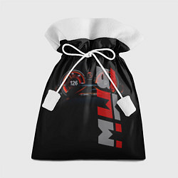 Мешок для подарков BMW спидометр и надпись, цвет: 3D-принт