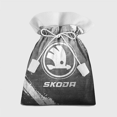 Подарочный мешок Skoda - grey gradient / 3D-принт – фото 1