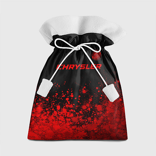 Подарочный мешок Chrysler - red gradient посередине / 3D-принт – фото 1