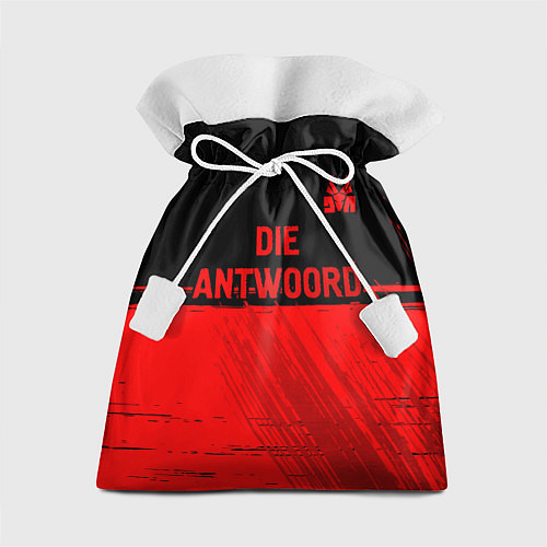 Подарочный мешок Die Antwoord - red gradient посередине / 3D-принт – фото 1