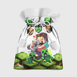 Мешок для подарков World of minecraft, цвет: 3D-принт