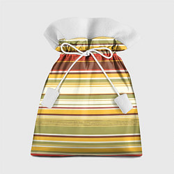 Мешок для подарков Горизонтальные полосы, цвет: 3D-принт