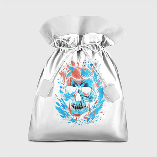 Подарочный мешок Крутой череп / 3D-принт – фото 1