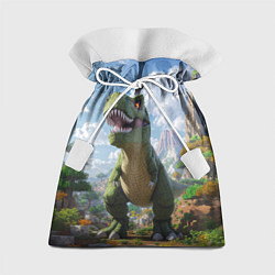 Мешок для подарков Тираннозавр - Minecraft, цвет: 3D-принт