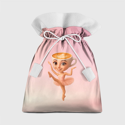 Подарочный мешок Балерина капучино ии мем / 3D-принт – фото 1