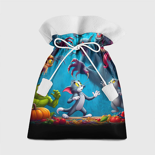 Подарочный мешок Кошмарный сон Тома - нейроарт фантазия / 3D-принт – фото 1