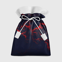 Мешок для подарков Lightning red glow, цвет: 3D-принт