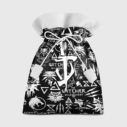 Подарочный мешок Doom логотипы ведьмак / 3D-принт – фото 1