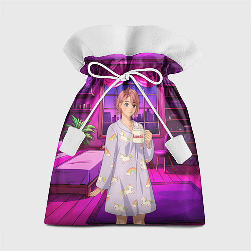 Подарочный мешок Дандадан Сиратори Айра с кофе / 3D-принт – фото 1