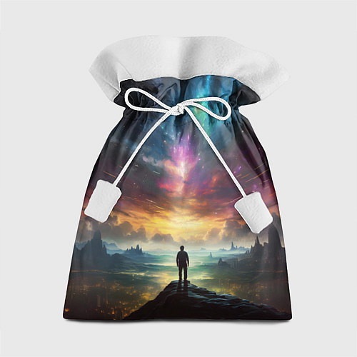Подарочный мешок Shocking the cosmos / 3D-принт – фото 1