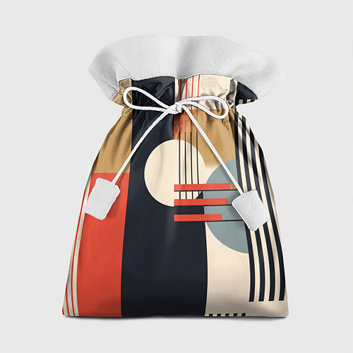Подарочный мешок Баухаус - текстура / 3D-принт – фото 1