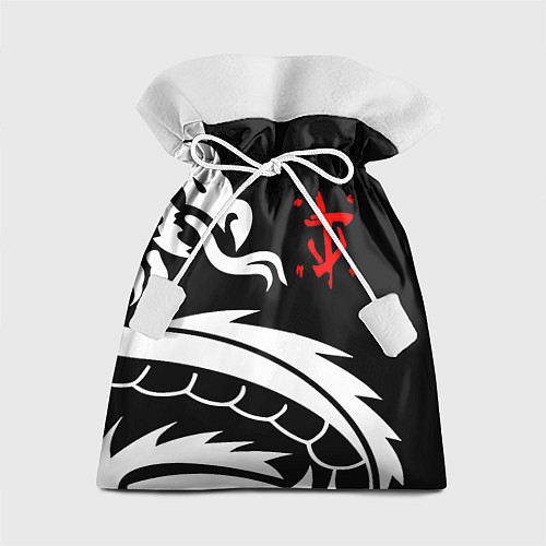 Подарочный мешок Doom dragon steel / 3D-принт – фото 1