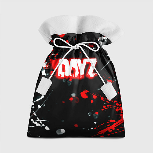Подарочный мешок Dayz брызги красок текстура / 3D-принт – фото 1