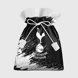 Мешок для подарков Тоттенхэм белые брызги красок, цвет: 3D-принт