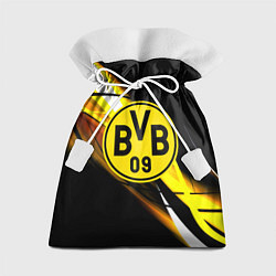 Мешок для подарков Borussia спортивная геометрия, цвет: 3D-принт