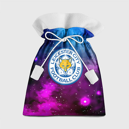 Подарочный мешок Лестер сити космос / 3D-принт – фото 1