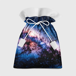Мешок для подарков Фантастический космос звёзды и туманности, цвет: 3D-принт