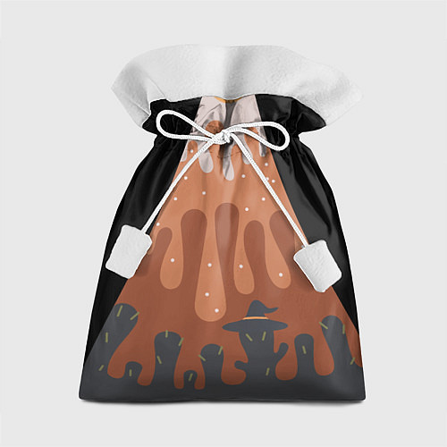 Подарочный мешок Хэллоуин в тыквенном латте / 3D-принт – фото 1